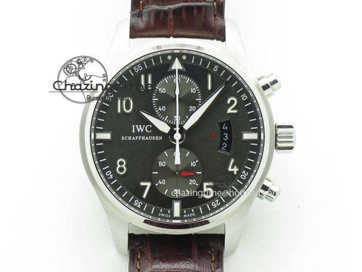 MIROTIME 0123 Aquatimer Chrono SS V6SF 1:1 Best Edition Blue Dial on SS Bracelet A Modern 7032